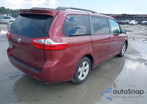 2017 Toyota Sienna Le 8 Passenger from USA, damaged, VIN 5TDKZ3DC0HS810922